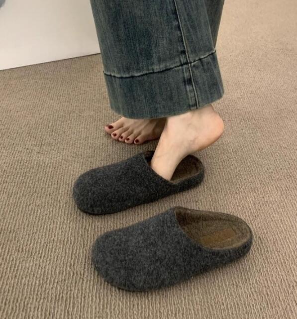 レディーススリッポン 幅広ペタンコシューズ 3色展開 レディース靴