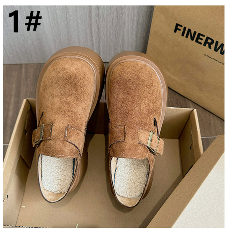 レディーススリッポン 幅広対応 裏起毛厚底スリッポン ベロア調レディースシューズ