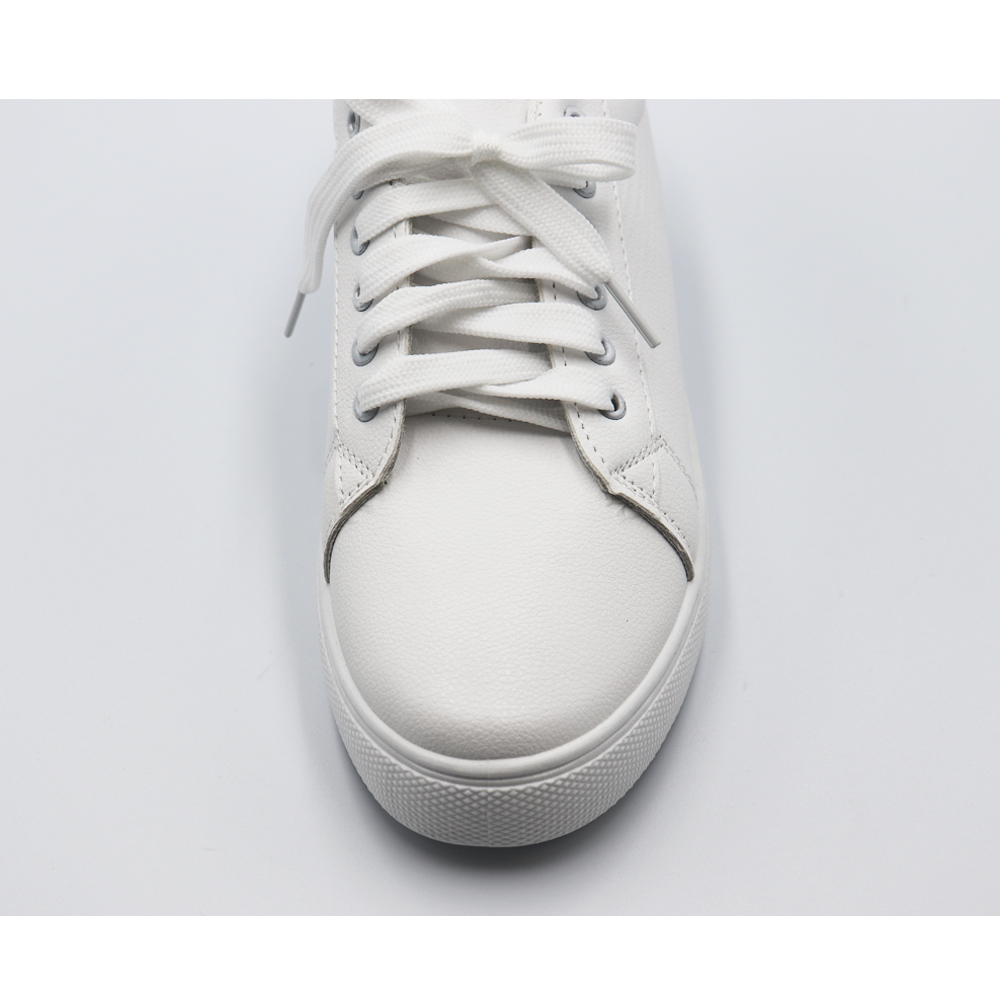 レディーススリッポン 厚底スニーカー レディース ハート柄 レースアップ 履きやすい