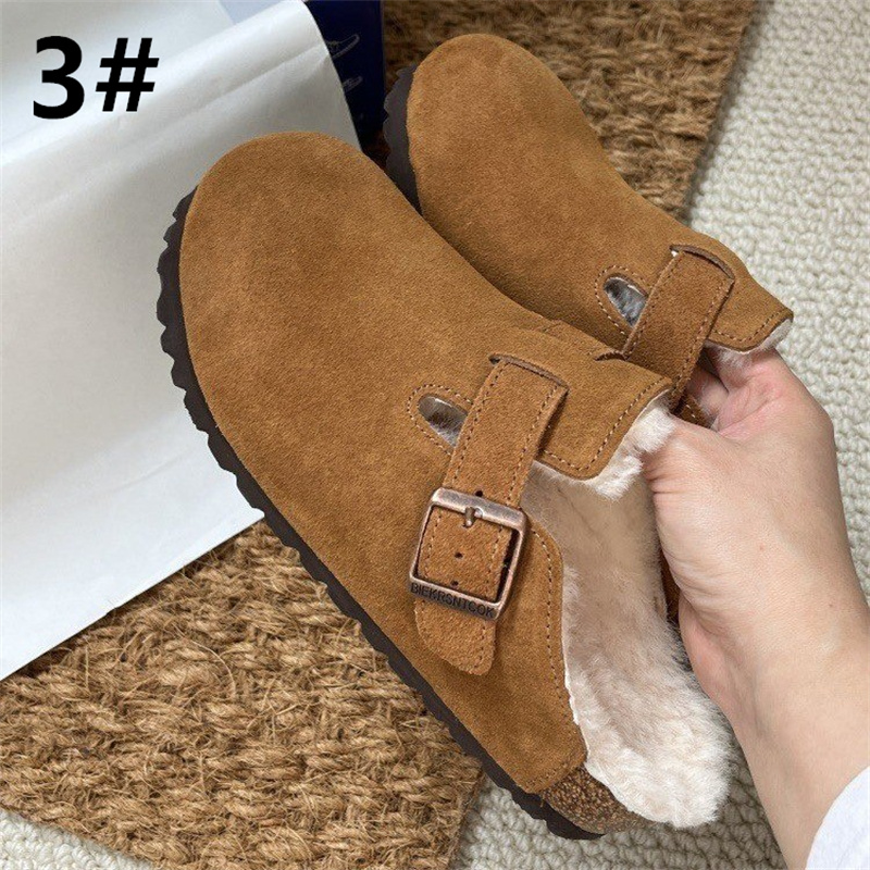 レディーススリッポン 女性用幅広ベロア裏起毛スリッポン厚底防寒靴