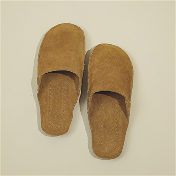 レディーススリッポン 幅広設計 平底スリッパ 夏用涼しげパンプス 歩きやすい靴