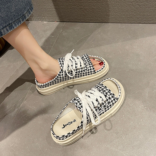 レディーススリッポン 幅広レディース厚底サンダル履きやすい美脚スニーカー風