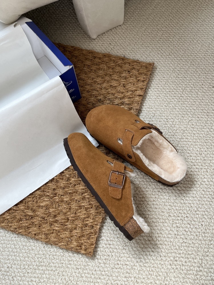 レディーススリッポン 女性用幅広ベロア裏起毛スリッポン厚底防寒靴