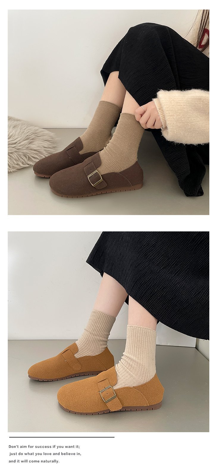 レディーススリッポン 幅広設計 レディース ぺたんこ ミュール かかとなし 履きやすい靴