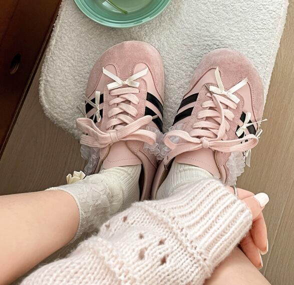 レディーススリッポン レディース厚底パンプス幅広つっかけ靴