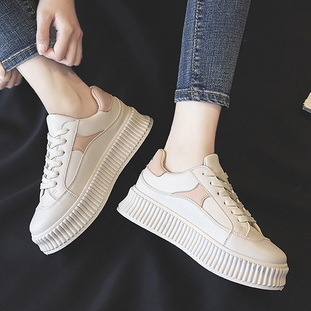 レディーススリッポン 厚底スニーカー レディース 韓国風 歩きやすい運動靴