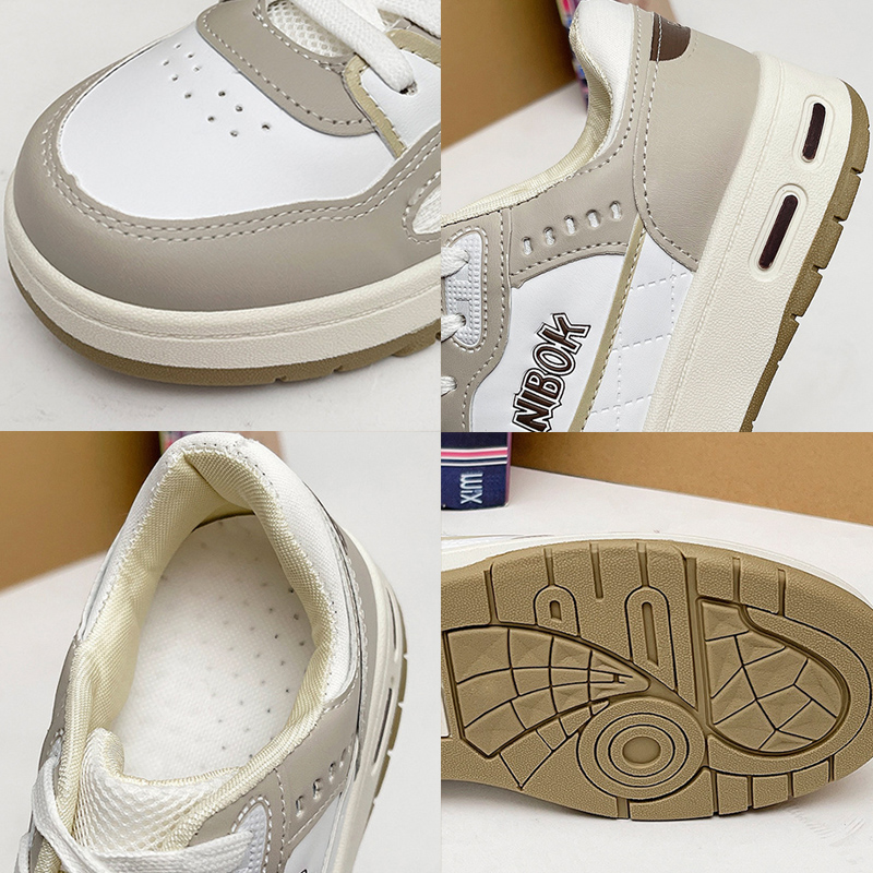 レディーススリッポン 厚底ローカット運動靴 おしゃれロゴ入りスニーカー