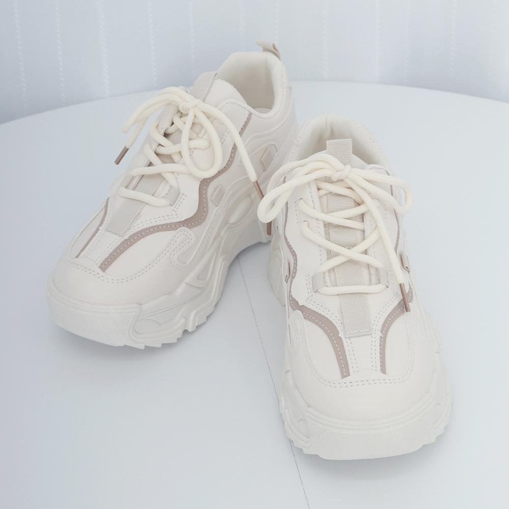 レディーススリッポン 厚底ボリュームスニーカー レディース 韓国風