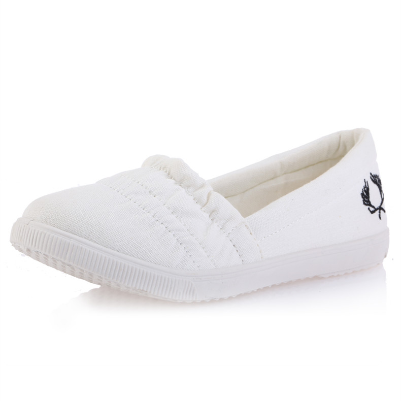 レディーススリッポン 幅広ゴムデザイン軽量レディーススリッポン