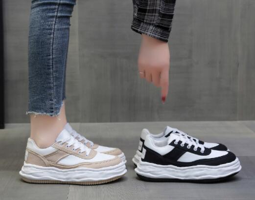 レディーススリッポン 春夏レディース厚底カジュアルスニーカー