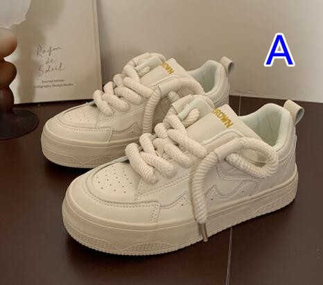 レディーススリッポン レディース厚底運動靴 履きやすい白色スニーカー