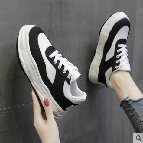 レディーススリッポン 春夏レディース厚底カジュアルスニーカー