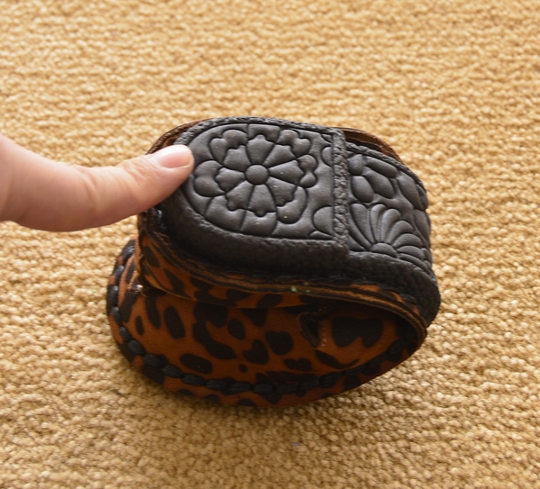 レディーススリッポン 足に優しい本革調レディーススリッポン