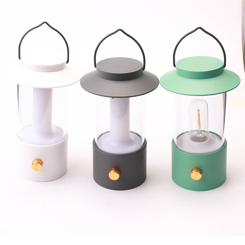 ランタン 北欧風つり手付き小型照明ランタン