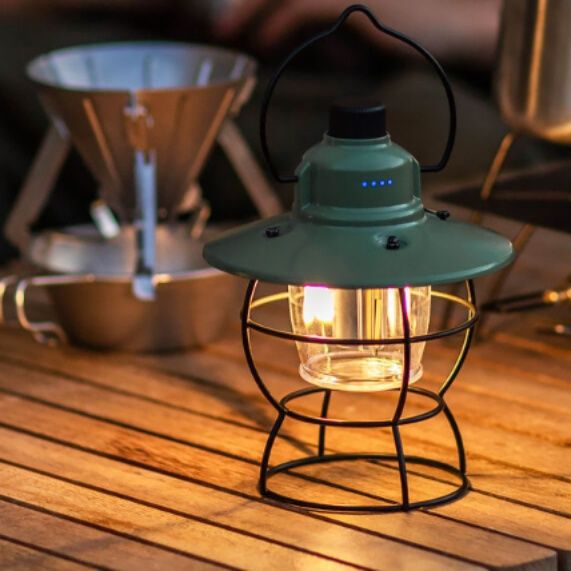 ランタン 充電式防水機能付き吊り下げ型キャンプランタン