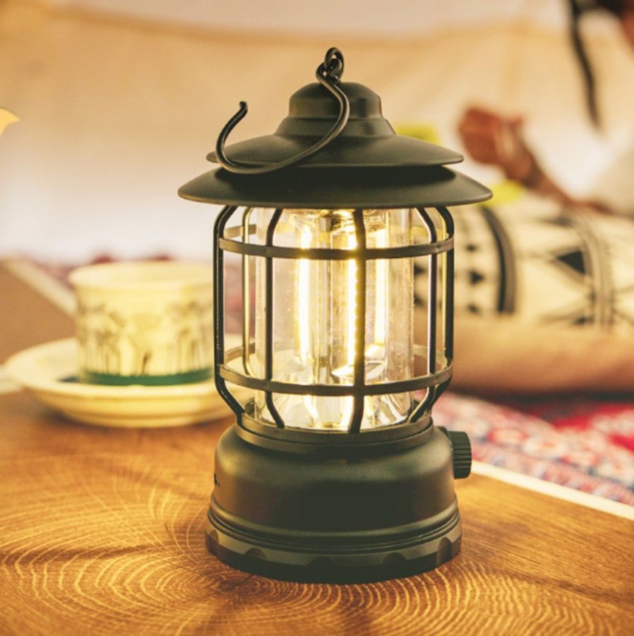 無段階調光機能付き吊り下げ式ランタン