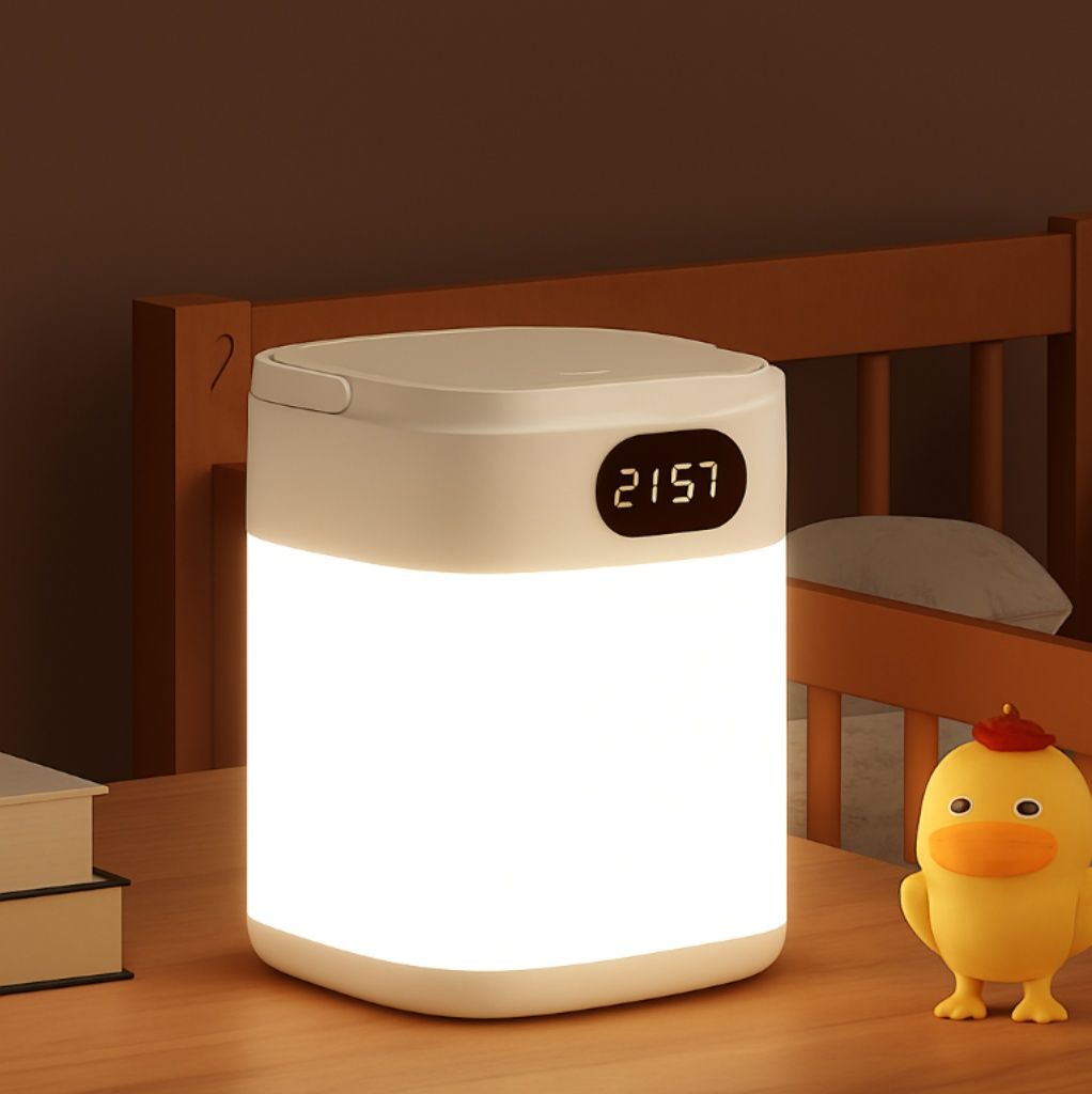 ランタン 時計表示付き多段階調光機能ランタン