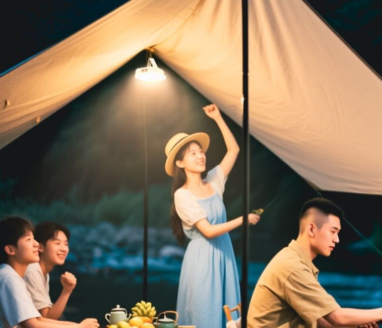 ランタン 高輝度吊り下げ式充電ランタン