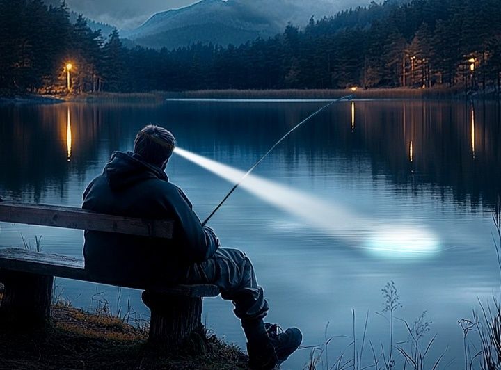 ランタン 手感応式多機能釣り用ヘッドランタン