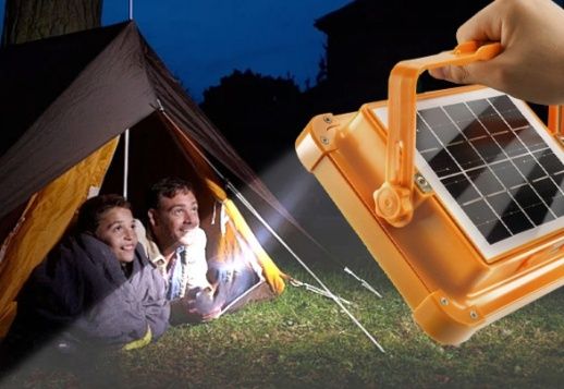 ランタン 太陽光充電式五段階調光多機能ランタン