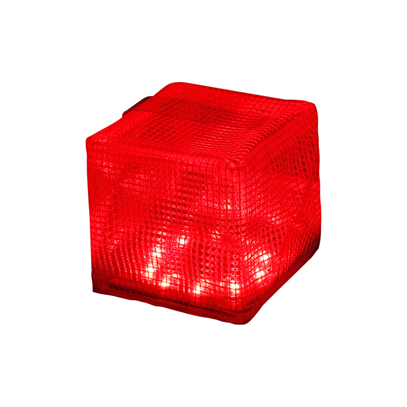 ランタン 太陽光充電式折りたたみキューブ型ランタン