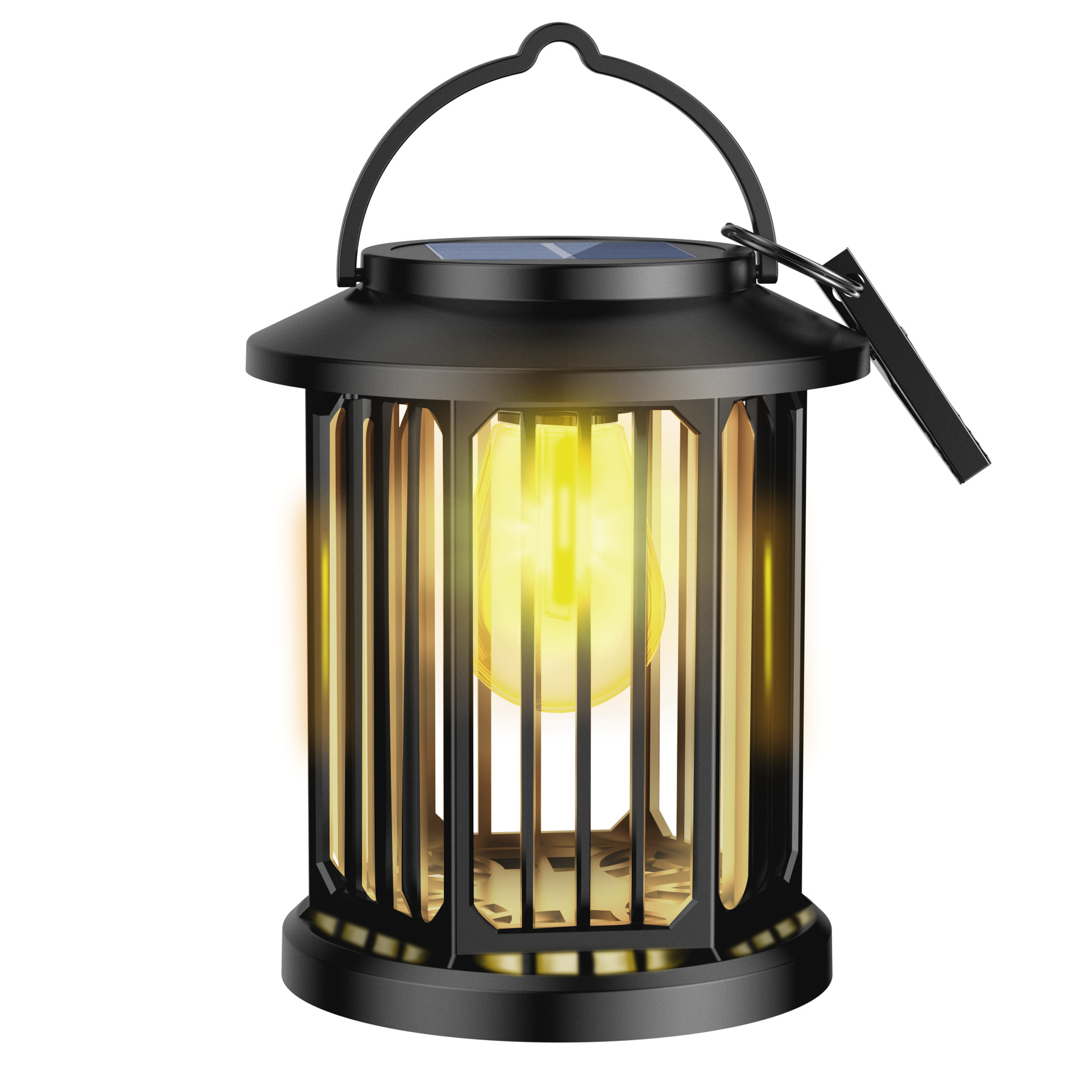 ランタン 太陽光充電式防水吊り下げランタン