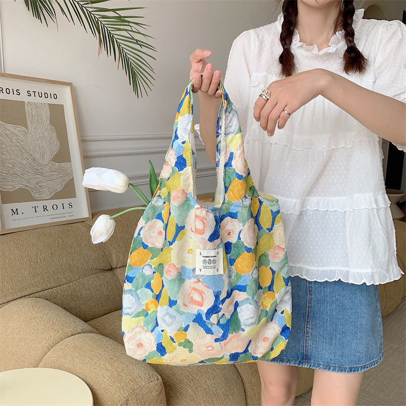 花柄ハンドバッグ レディース おしゃれ 4色