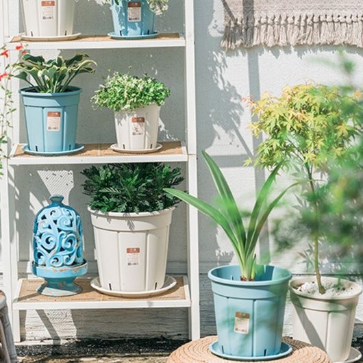 ガーデニング 透気性抜群 観葉植物用プランター