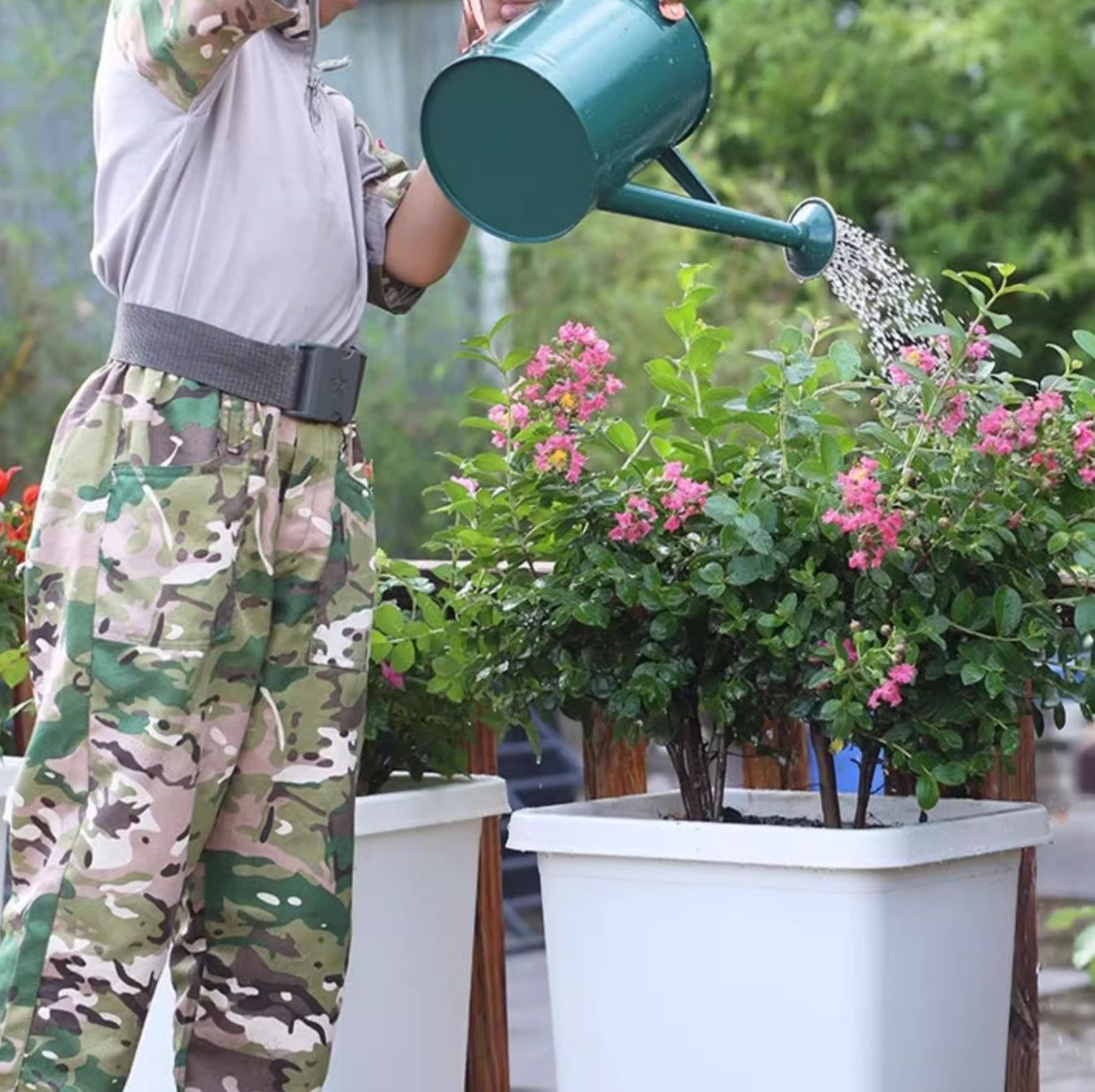 ガーデニング 深型通気性植木鉢