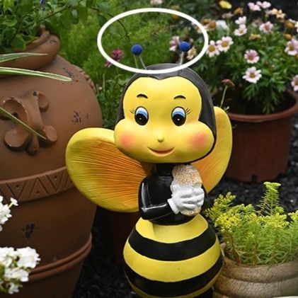 ガーデニング ミツバチの花園オーナメント