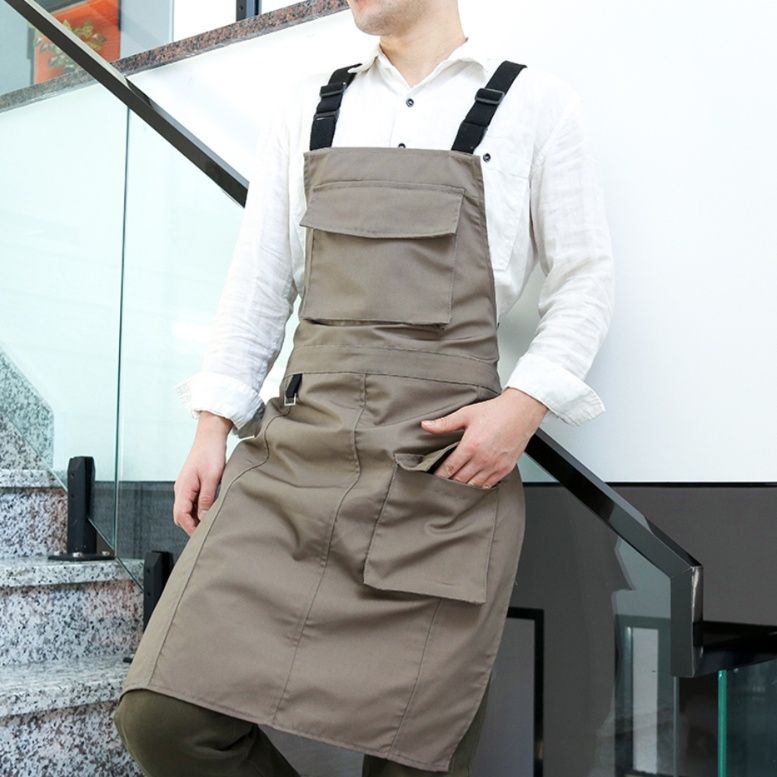 ガーデニング 多機能収納ポケット付きガーデニングエプロン