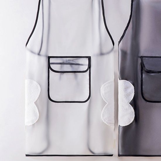 ガーデニング 手拭きタオル付き実用的ガーデニング作業用エプロン