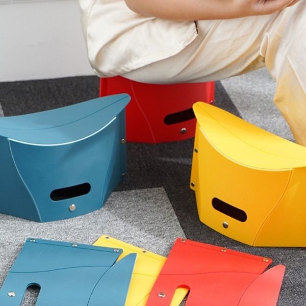 ガーデニング 組み立て式折りたたみ軽量踏み台椅子