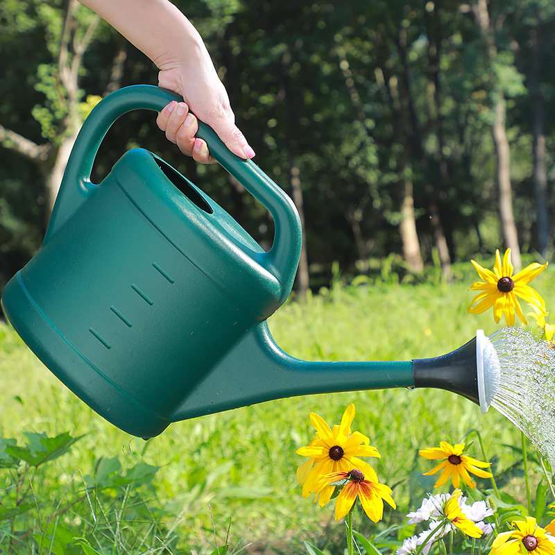 ガーデニング 大容量シャワー口付きじょうろ