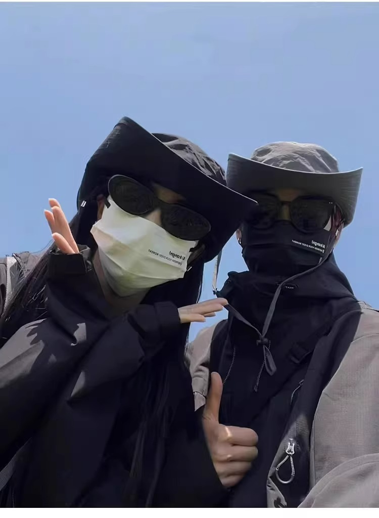 ガーデニング アウトドア園芸つば広帽子