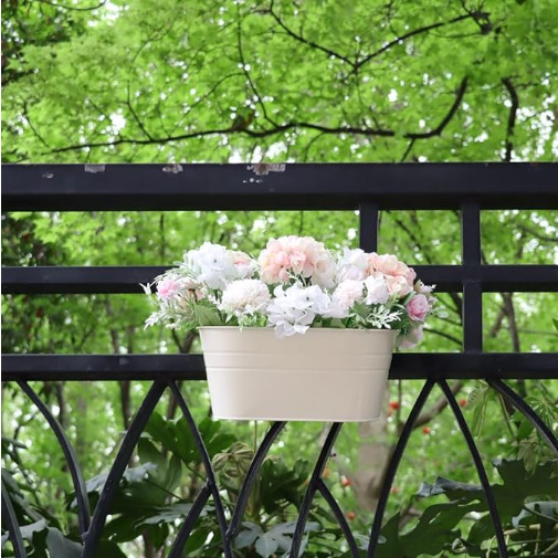 ガーデニング 欄干取付け花のある暮らしプランター