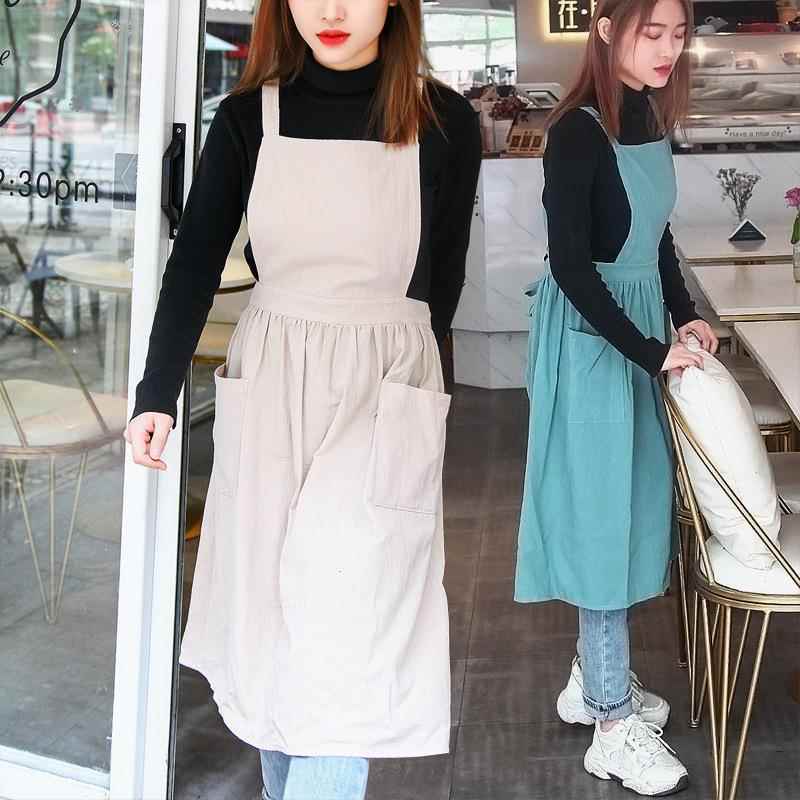 ガーデニング 優美な園芸士のロングエプロン