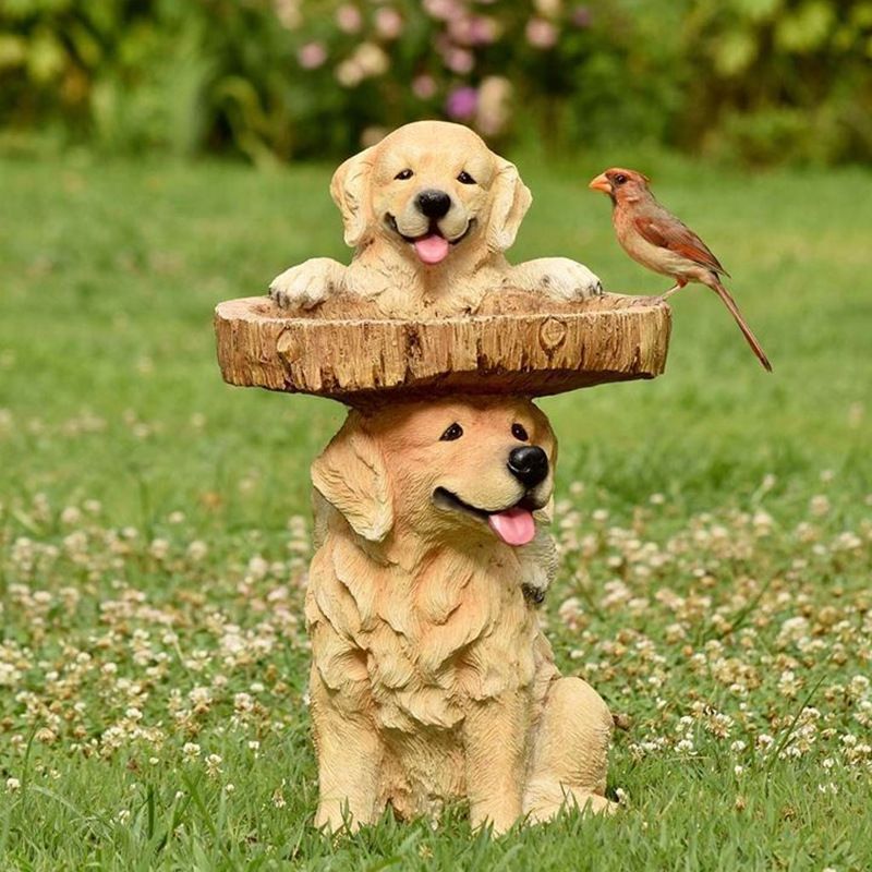 ガーデニング 仲良し子犬の小鳥台
