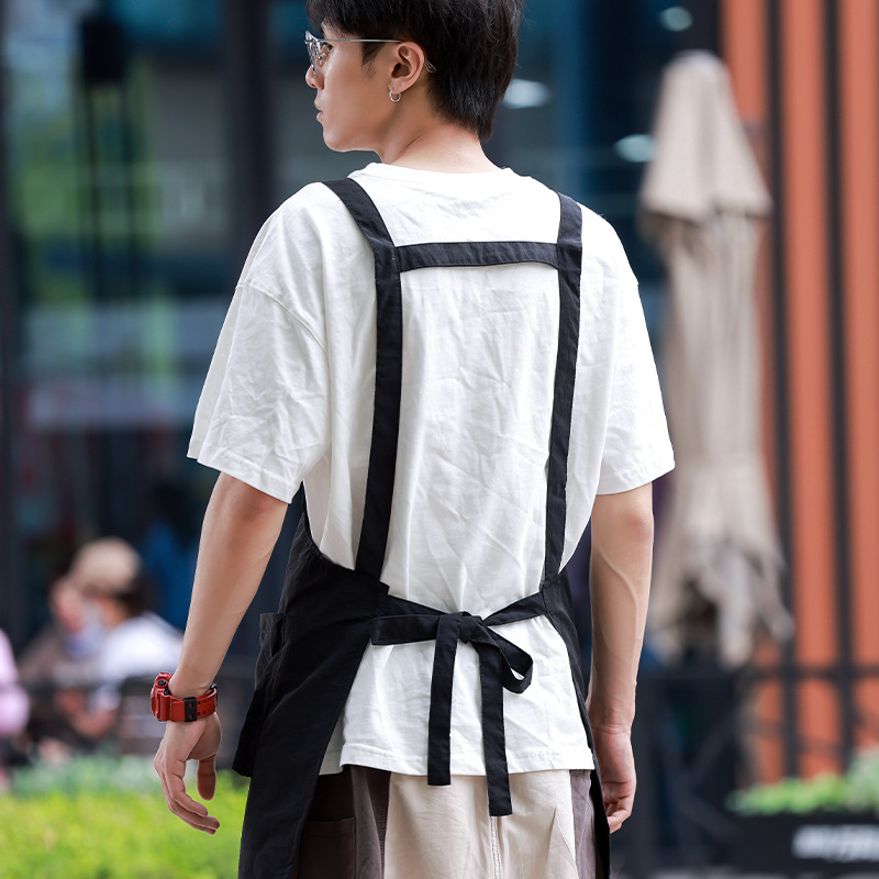 ガーデニング 多機能ポケット付き肩掛け型作業用エプロン