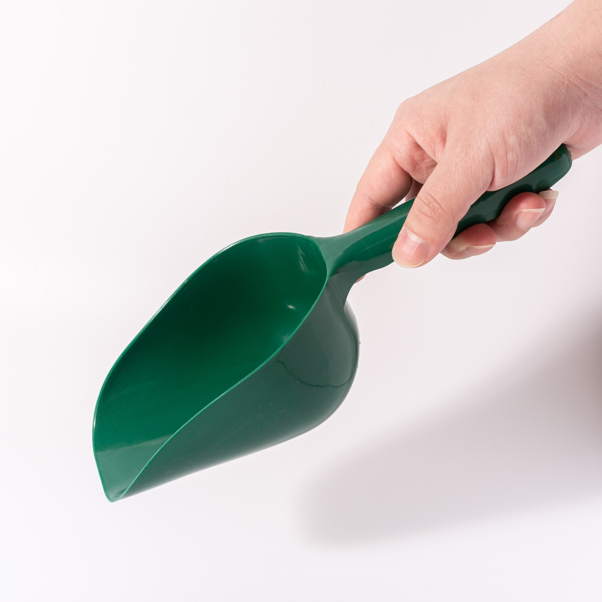 ガーデニング プラスチック製軽量土すくい園芸用スコップ