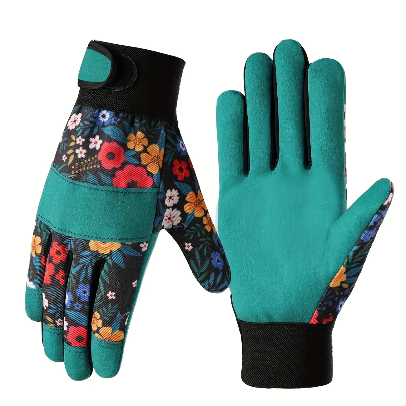 ガーデニング 花柄デザイン作業用園芸手袋