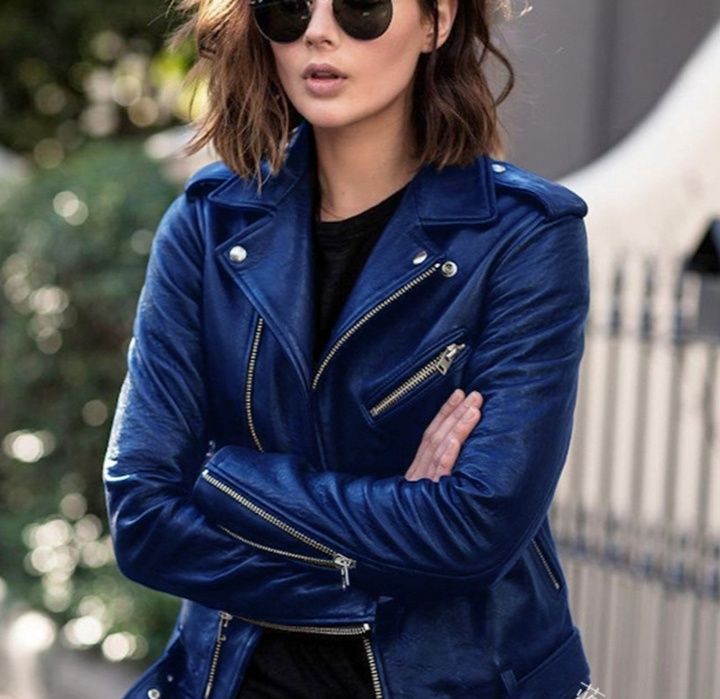 レザージャケット 本革ダブルジップライダースジャケット