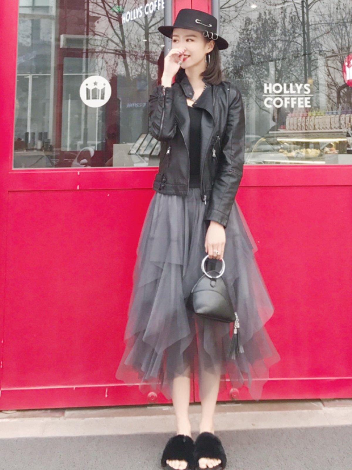 レザージャケット 本革ダブルライダースジャケット女性用