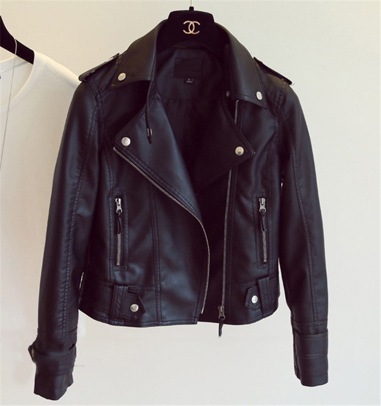 レザージャケット ライダースデザインショート丈レザージャケット