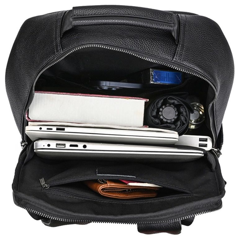 レザーリュック 本革多機能型ビジネス通勤用