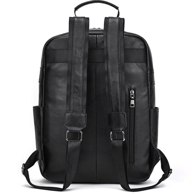 本革多機能ビジネス通勤レザーリュック