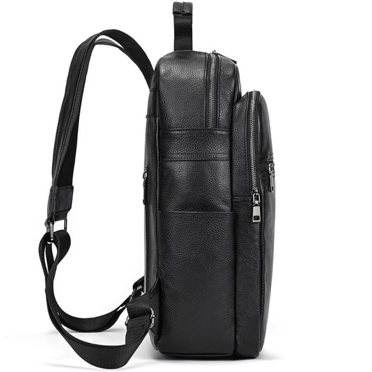 本革多機能ビジネス通勤レザーリュック