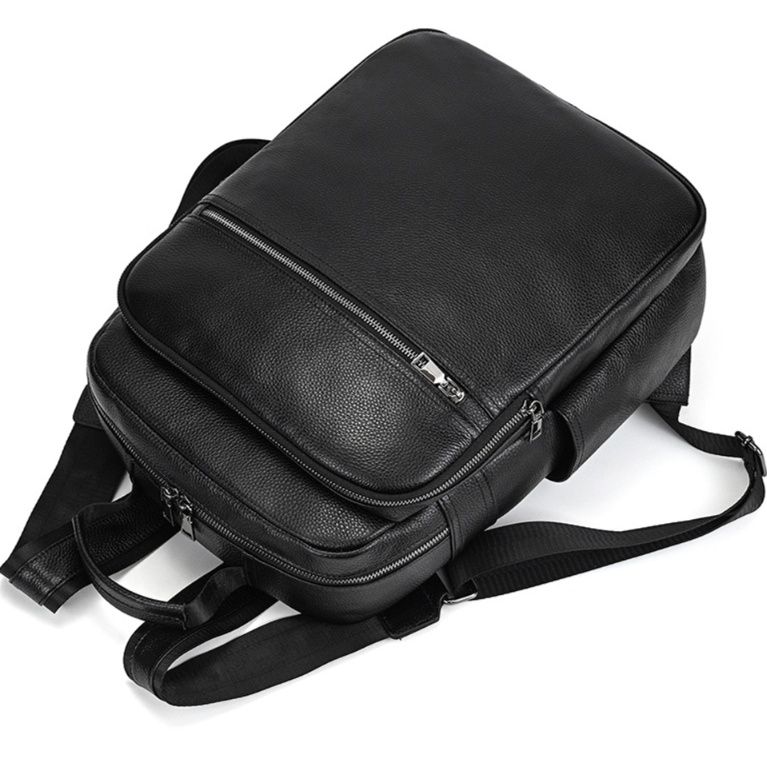 本革多機能ビジネス通勤レザーリュック