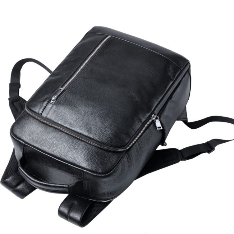 本革牛革大容量多機能通勤ビジネス対応レザーリュック