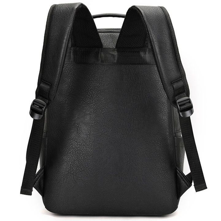 大容量高密度本革調ビジネスレザーリュック